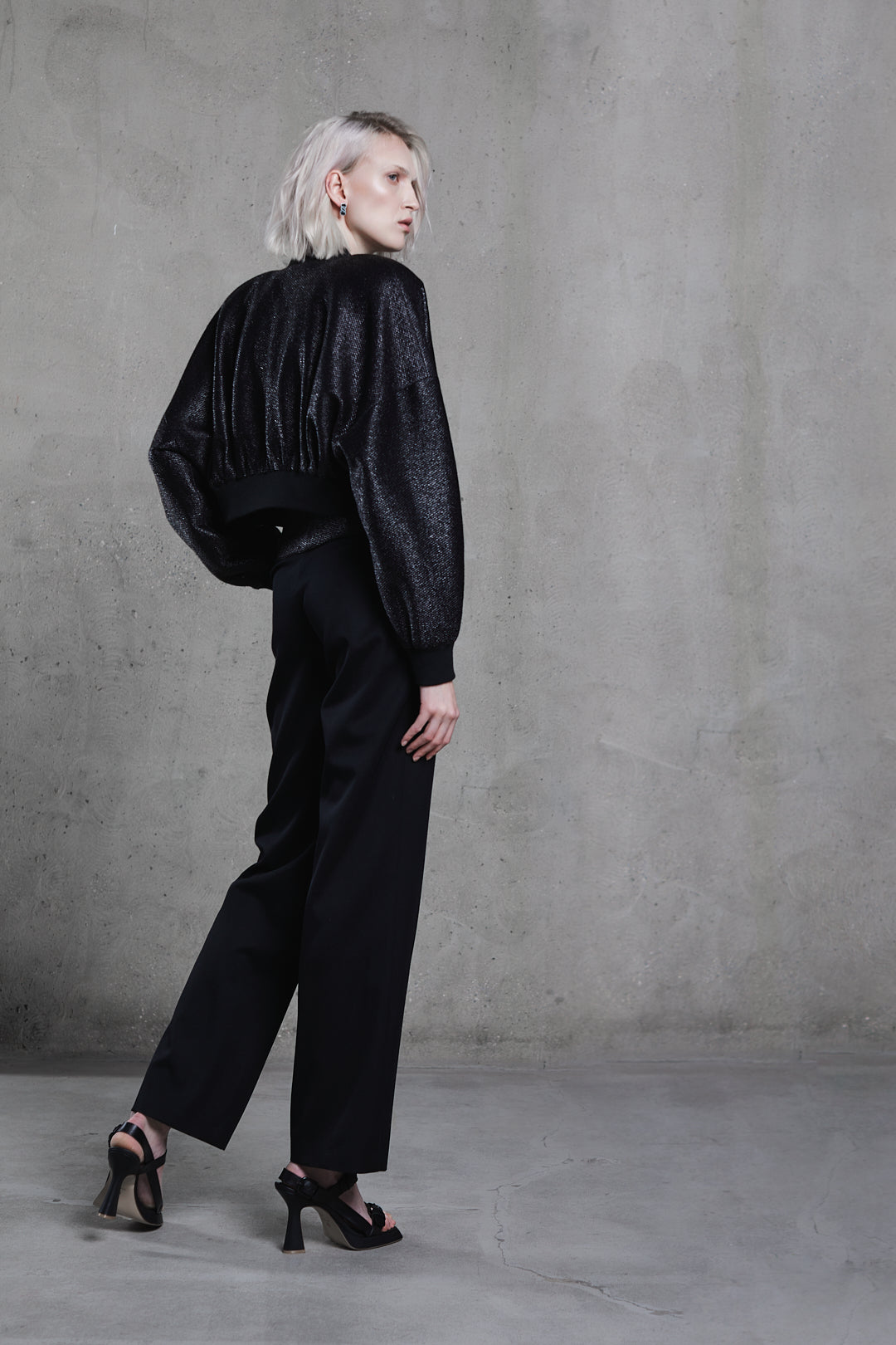 BLACK CLASSIC TROUSERS