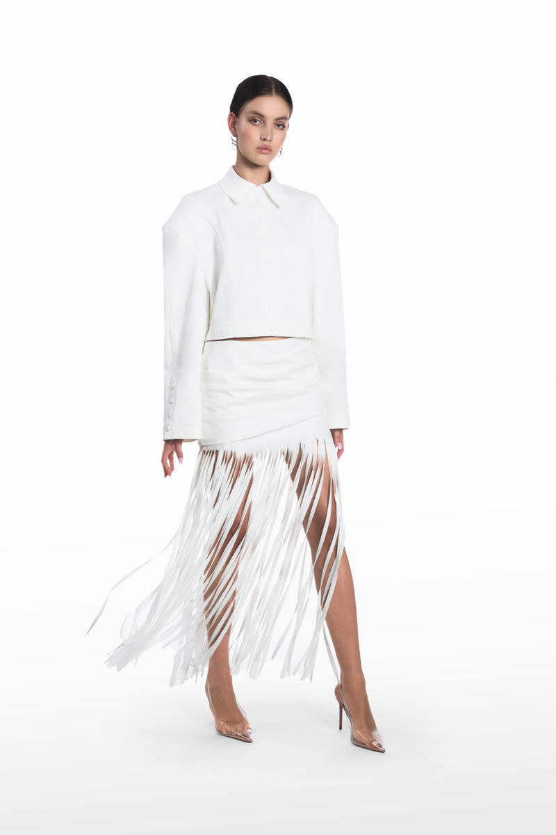 PALLA FRINGE SKIRT