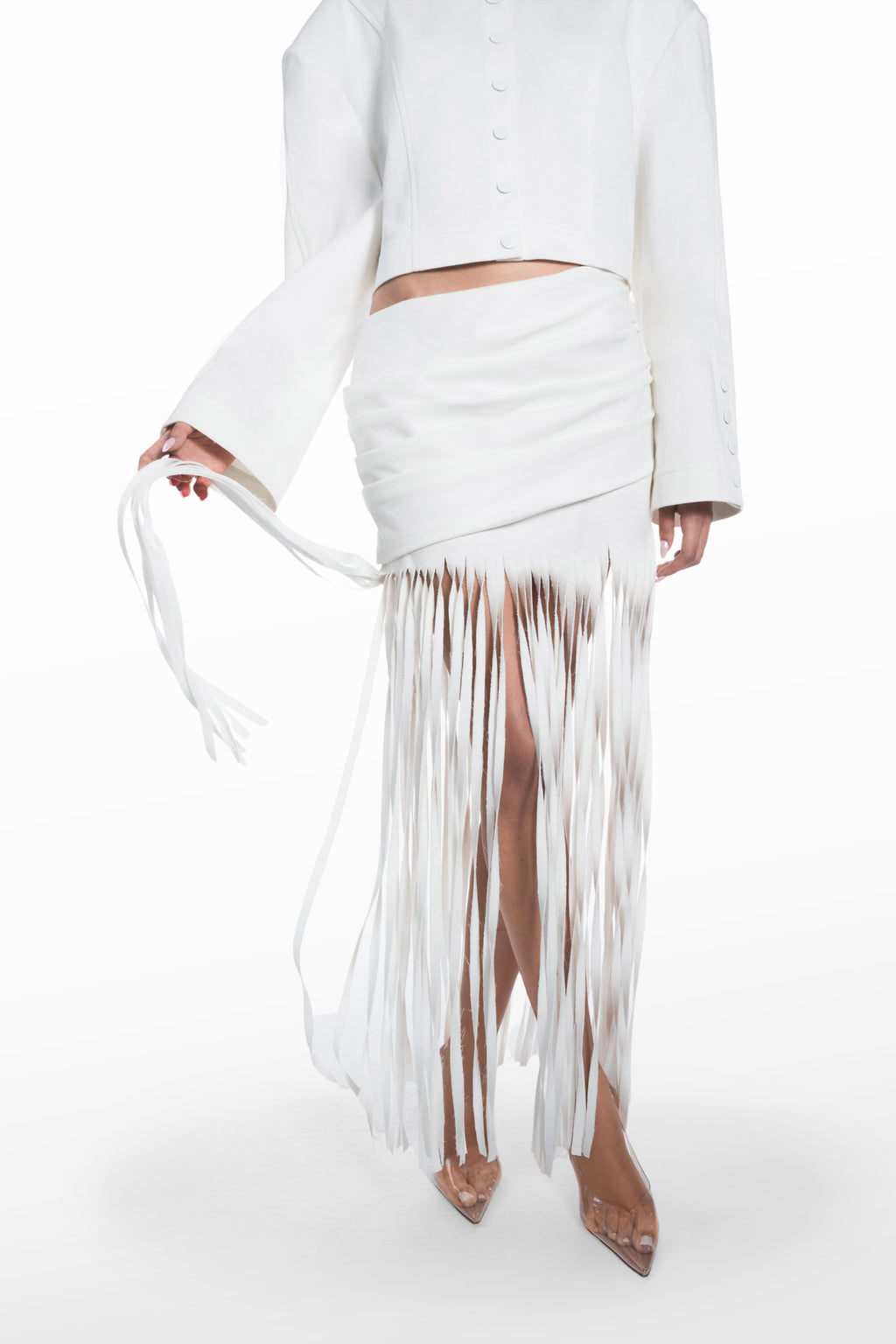 PALLA FRINGE SKIRT