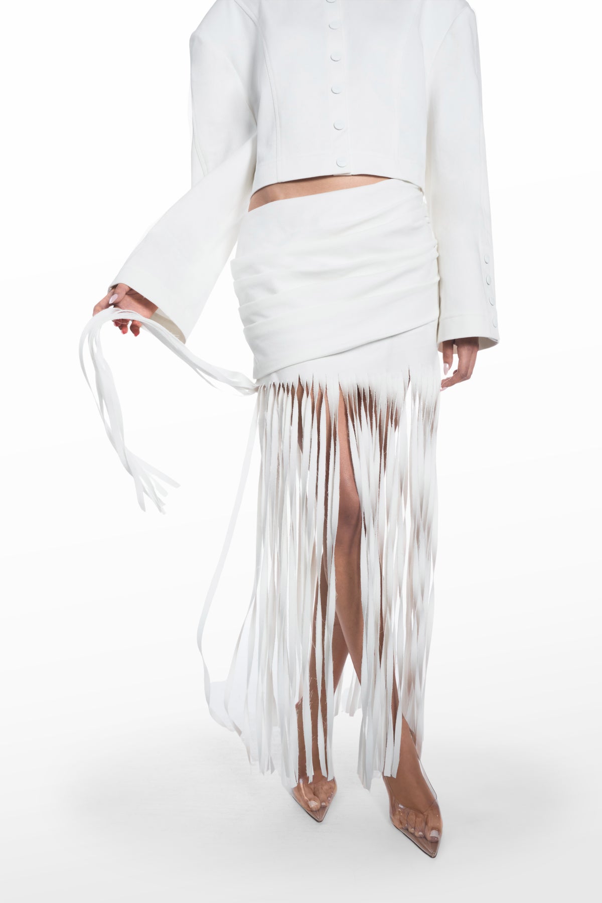 PALLA FRINGE SKIRT