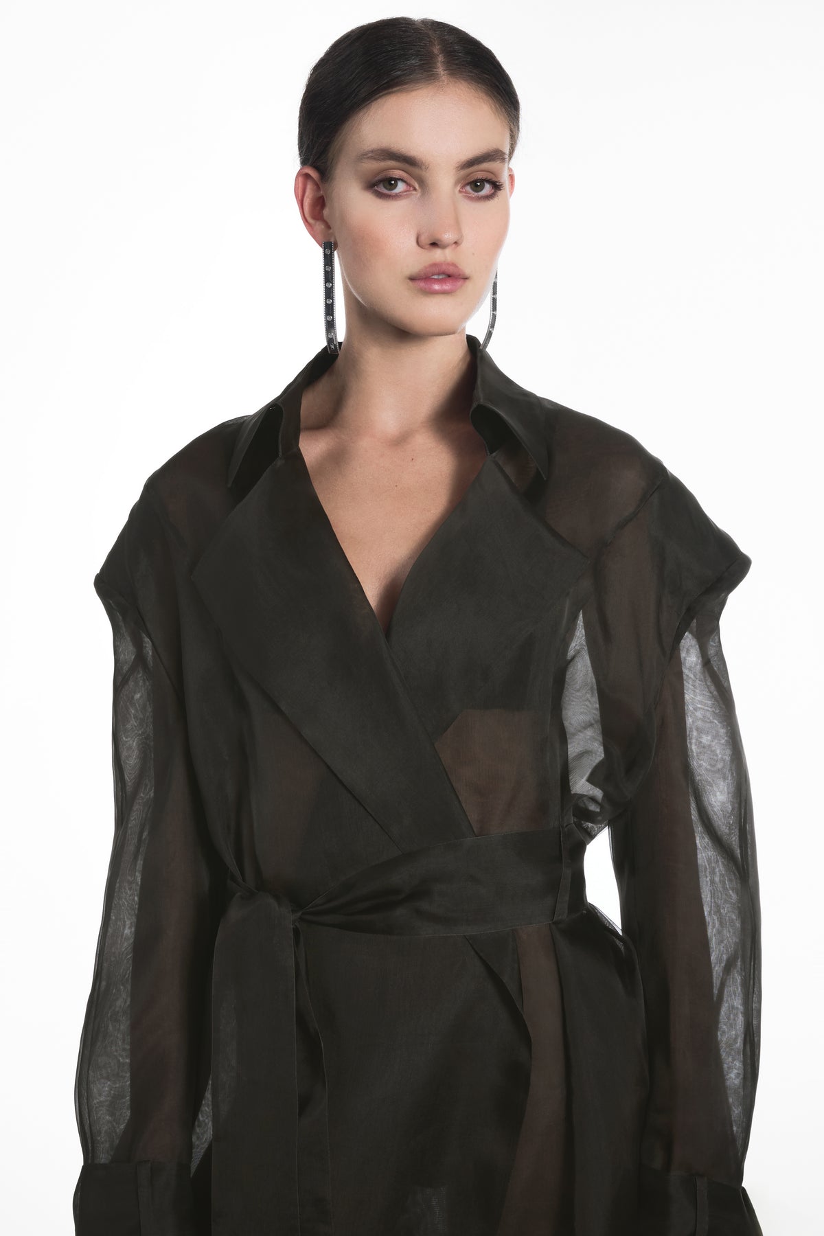 CLASSIC DOUBLE ORGANZA TRENCH