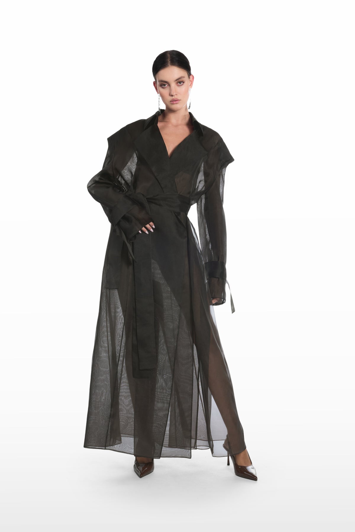CLASSIC DOUBLE ORGANZA TRENCH