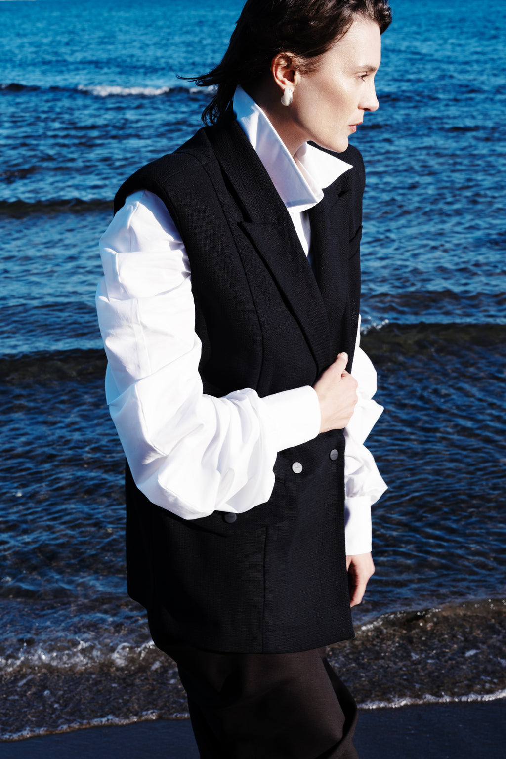 OVERSIZE MESH WEST