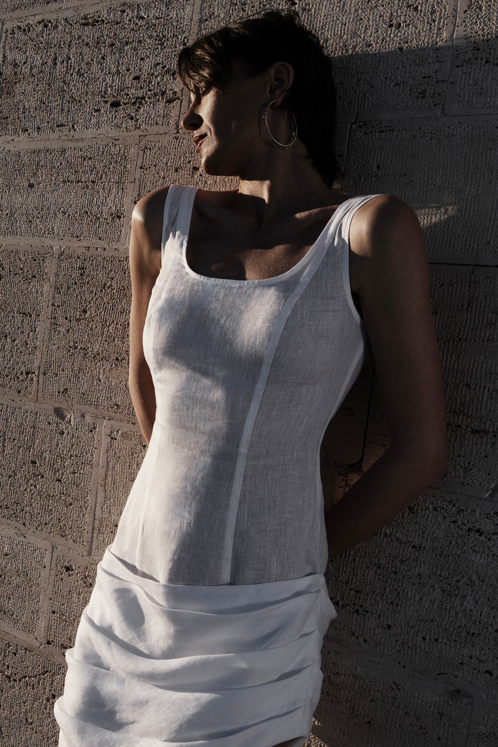 LINEN BODY DRESS