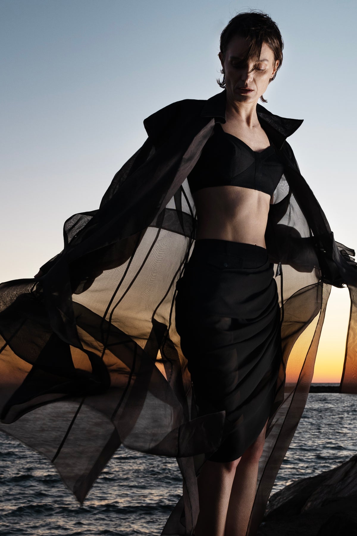 CLASSIC DOUBLE ORGANZA TRENCH
