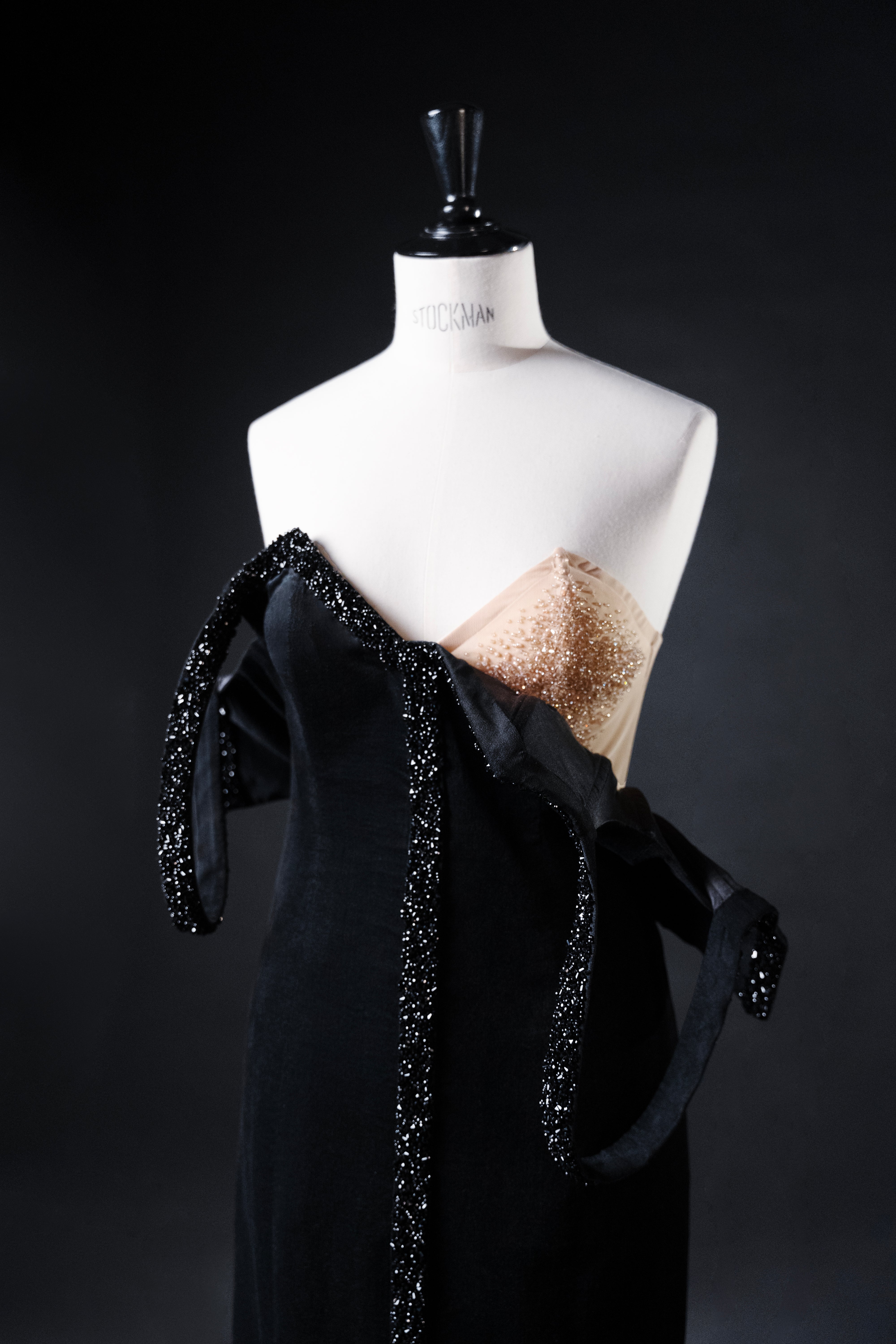 ELIZA EMBROIDERED FALLING DRESS