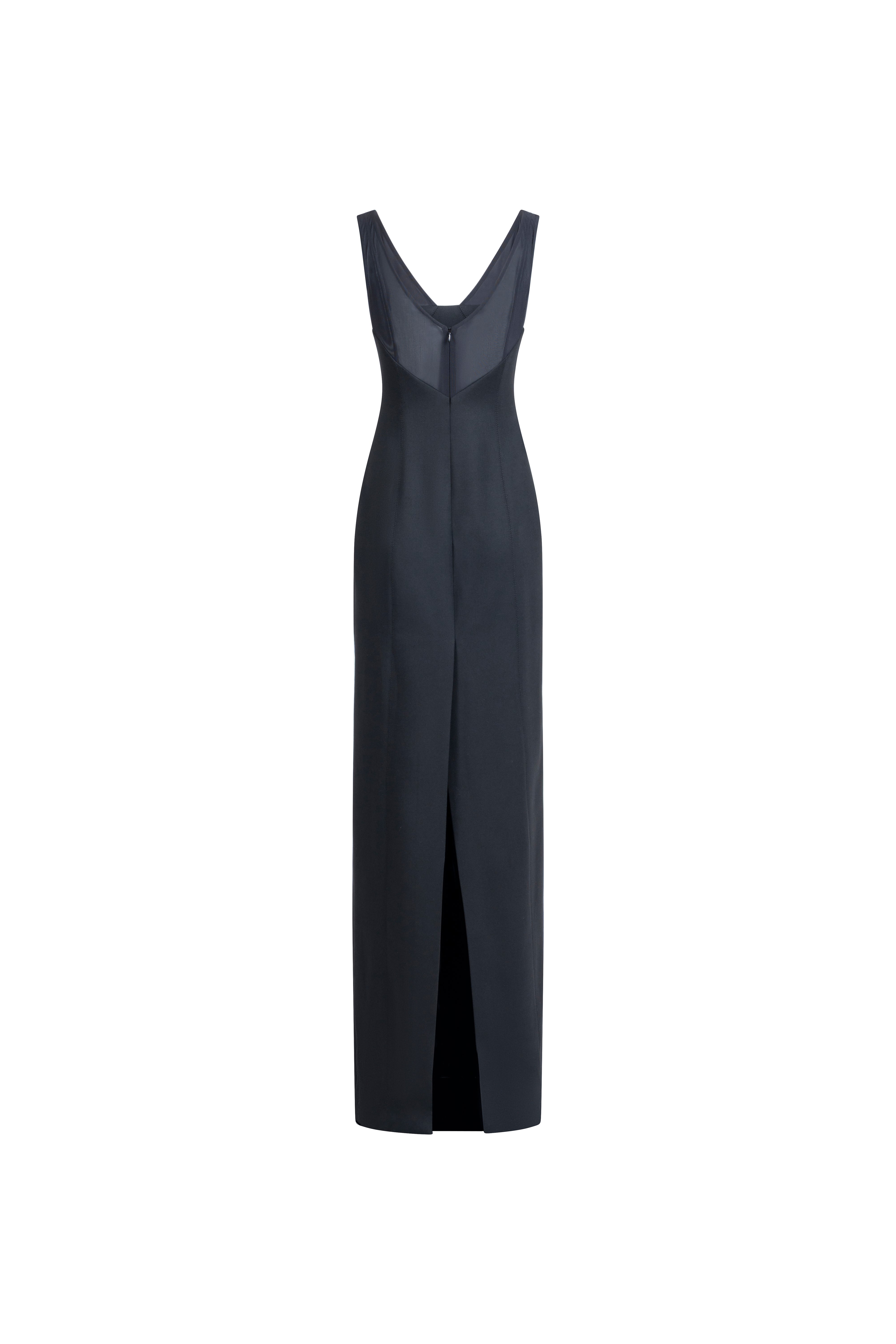 EVENING SCULPTED DRESS