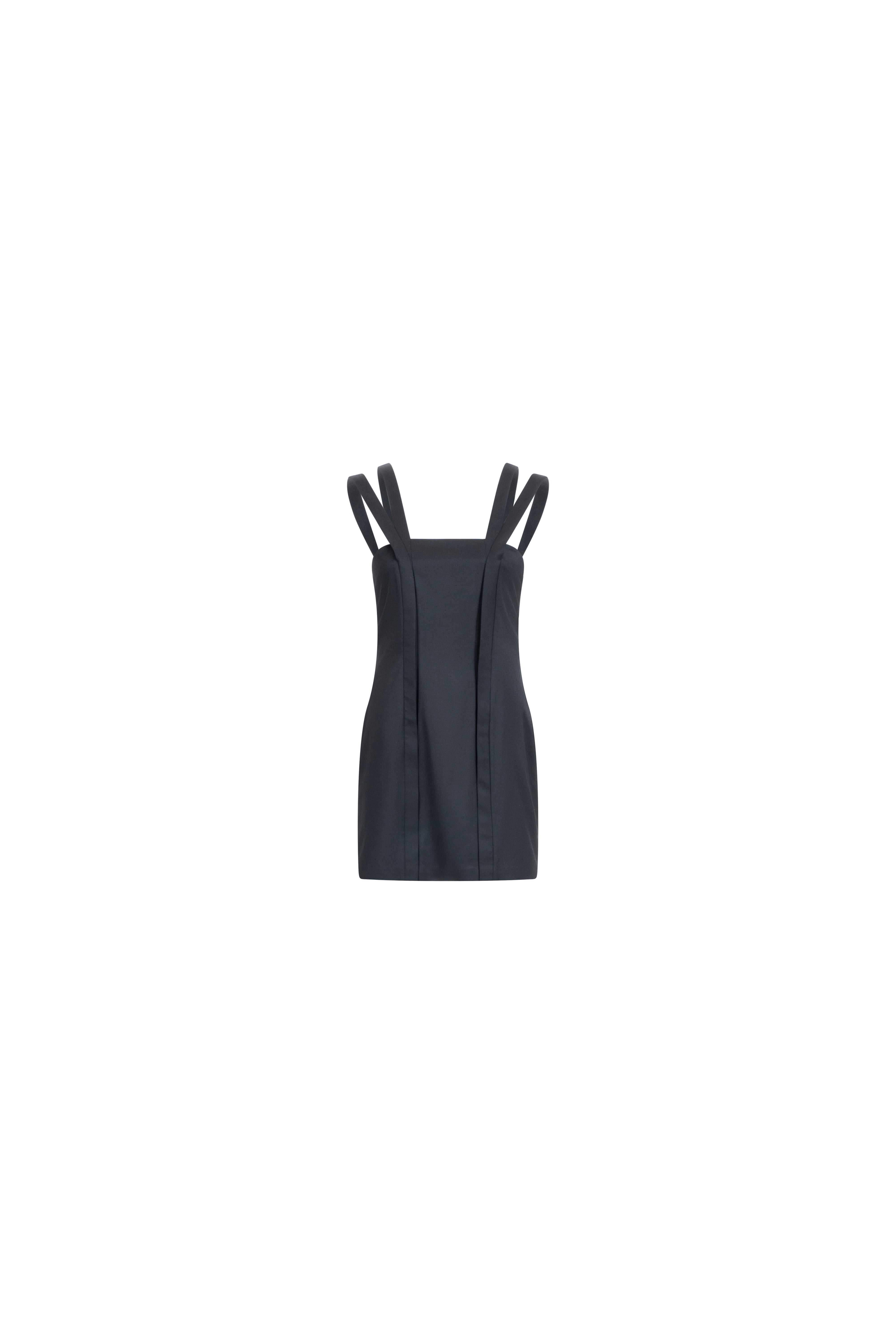 FALLING PLACKET DRESS