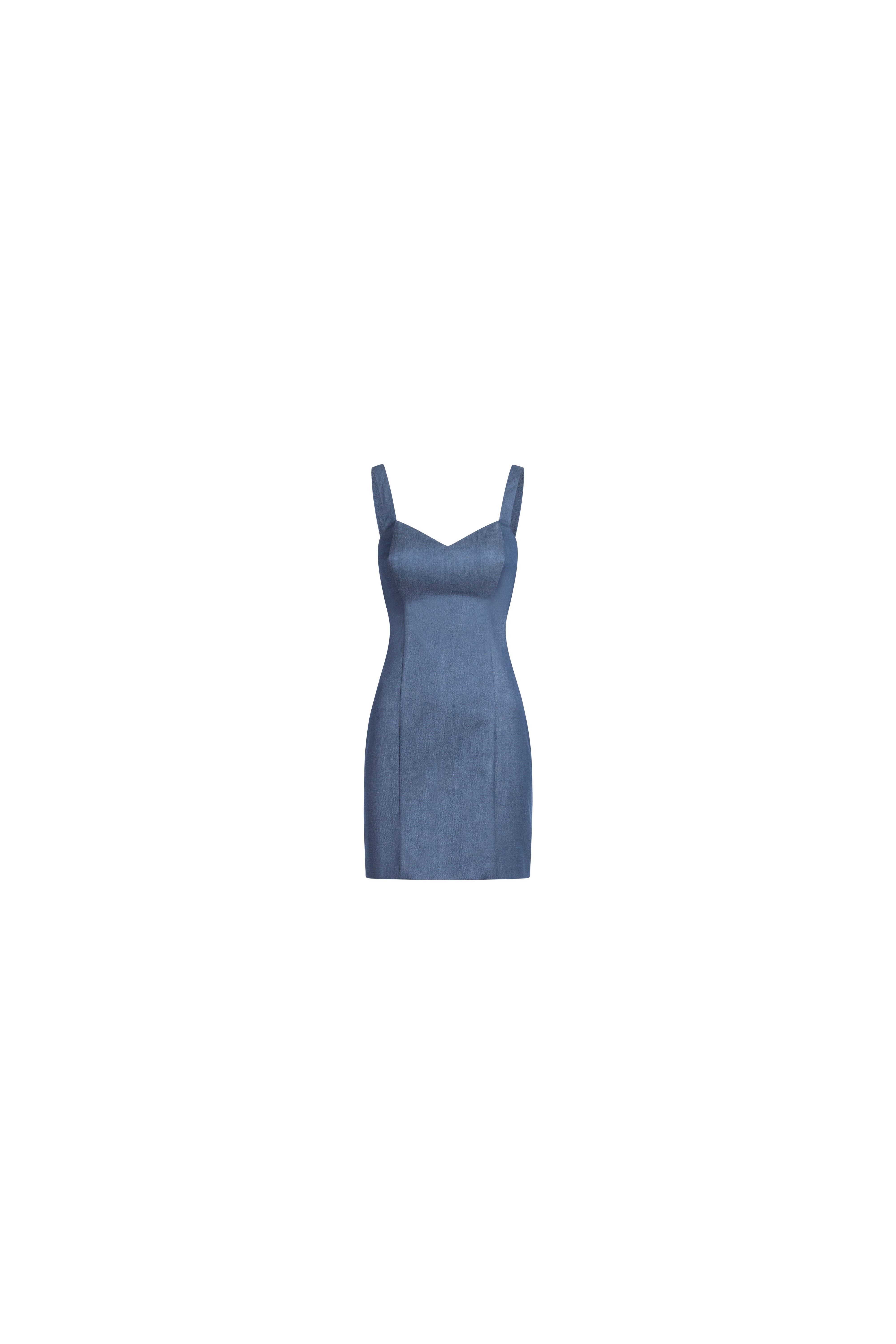 DENIM MINI DRESS