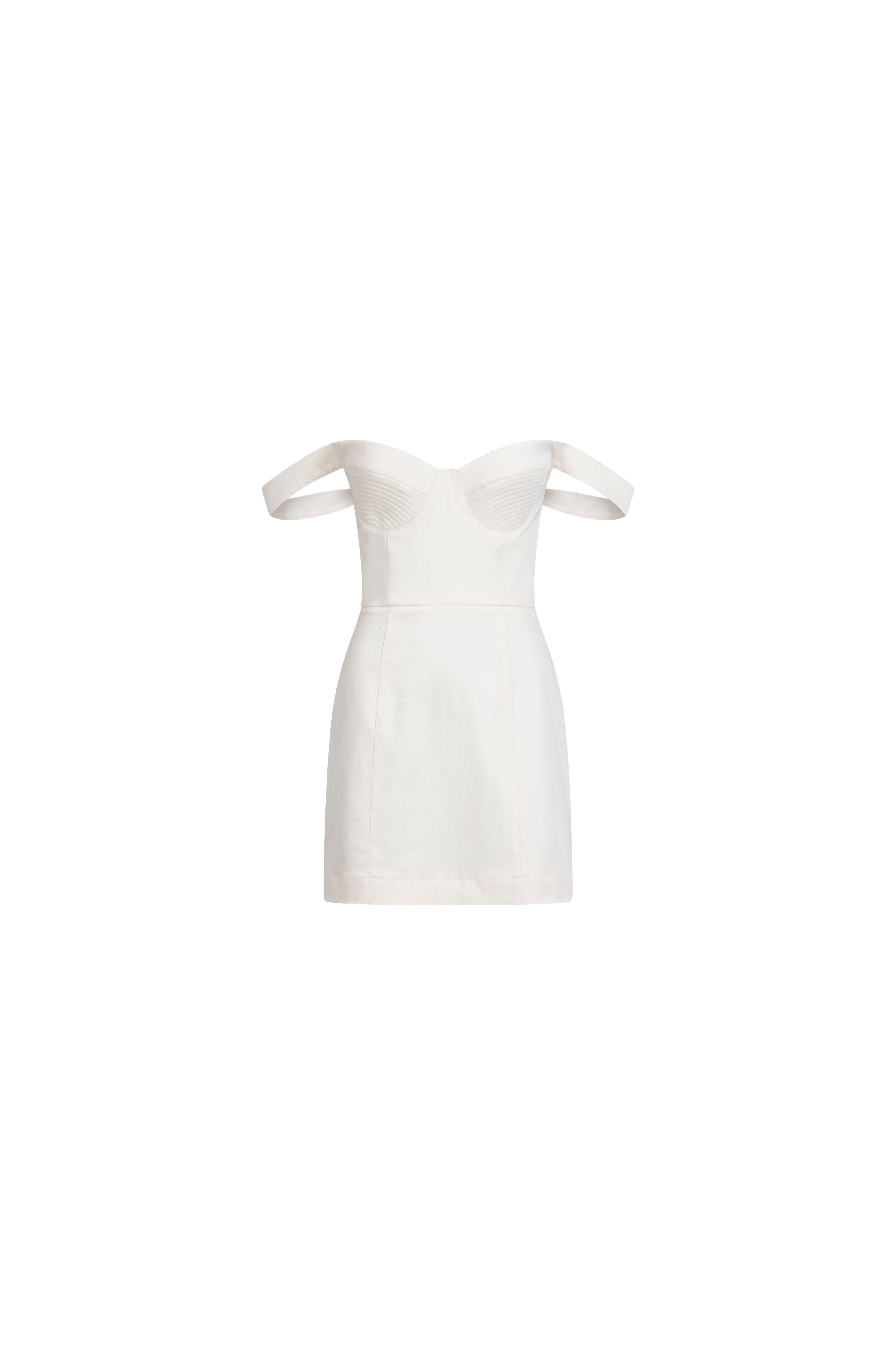 FALLING STRAPS DRESS