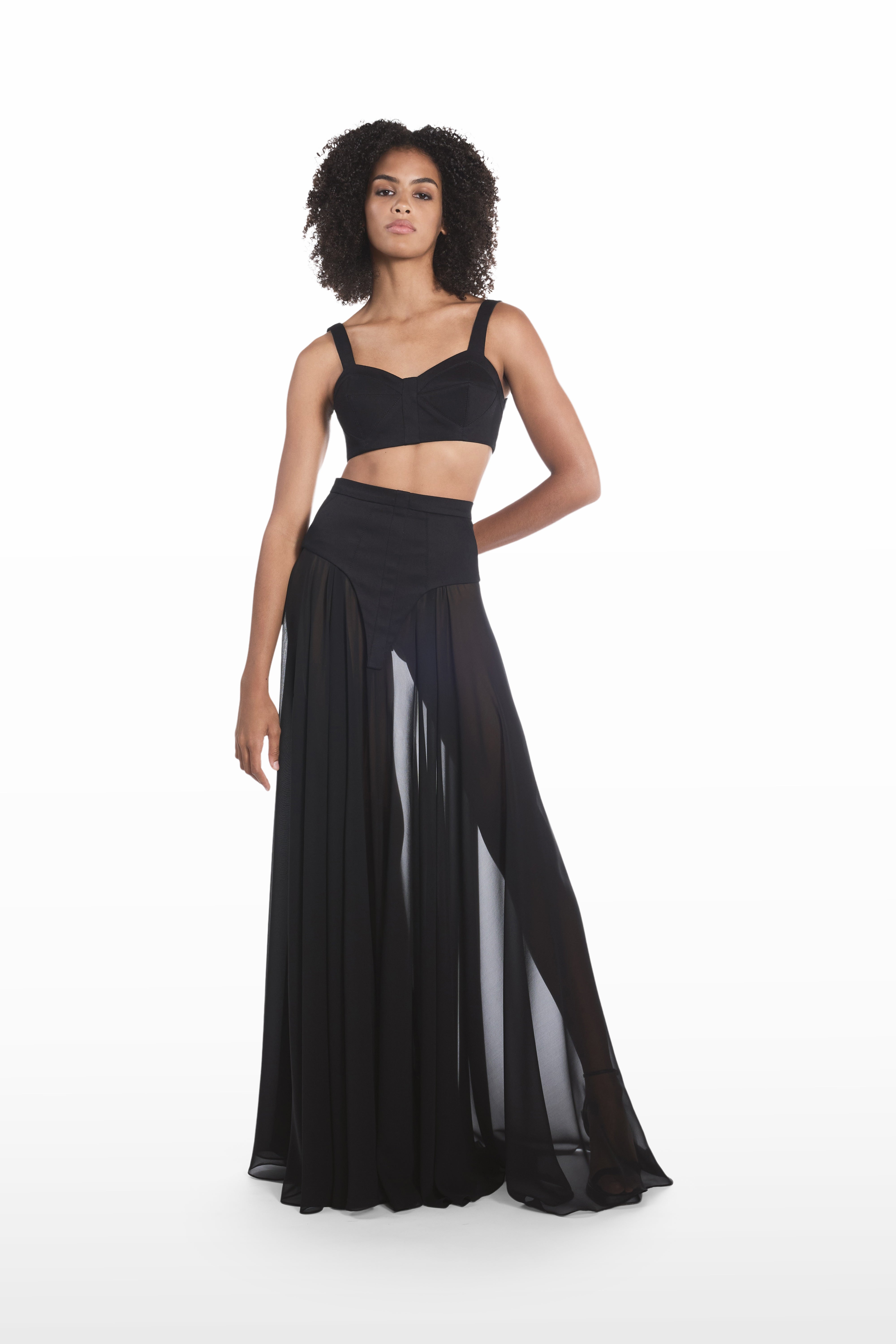 JUPE D'APPLICATION DE SOUS-VÊTEMENTS LONGUE