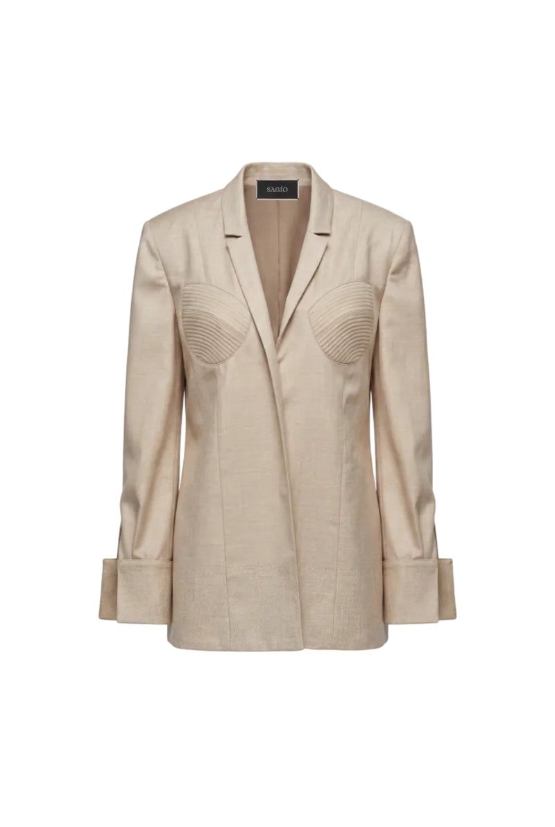 CHEMISE À MOTIF DE SOUS-VÊTEMENTS EN LAINE 