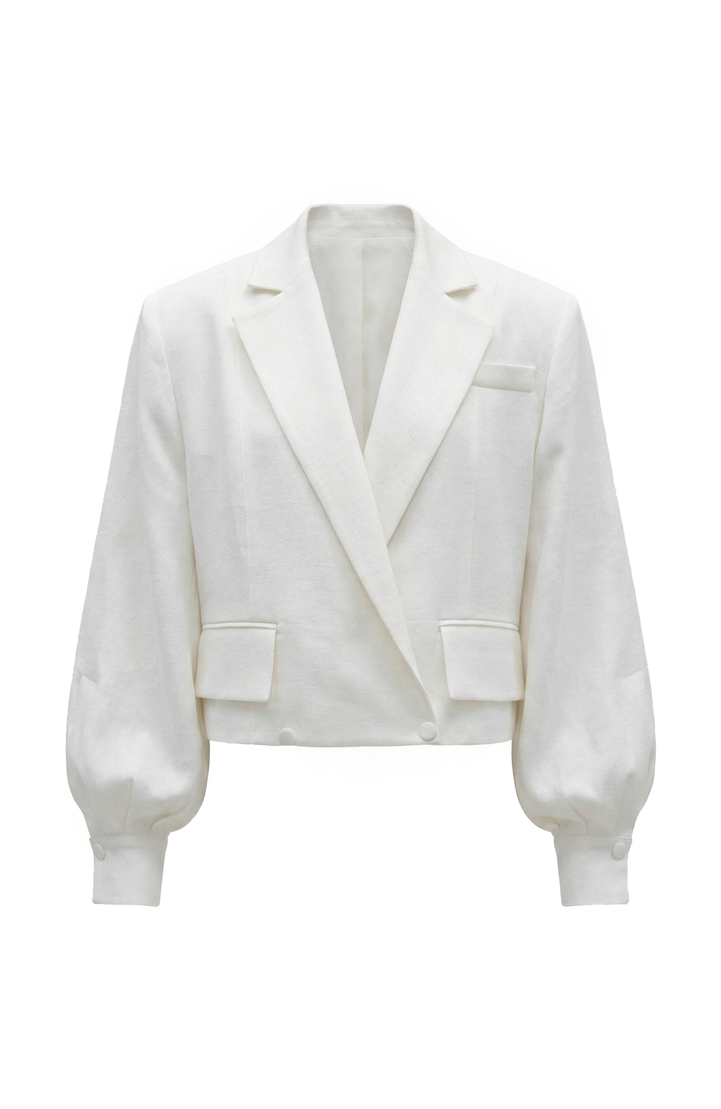 DOUBLE-BREASTED LINO BLAZER