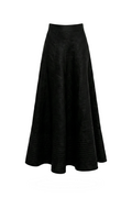 QUILTED LINO SKIRT