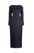 ANGULAR DENIM DRESS