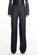 GEOMETRIC HIP TROUSERS
