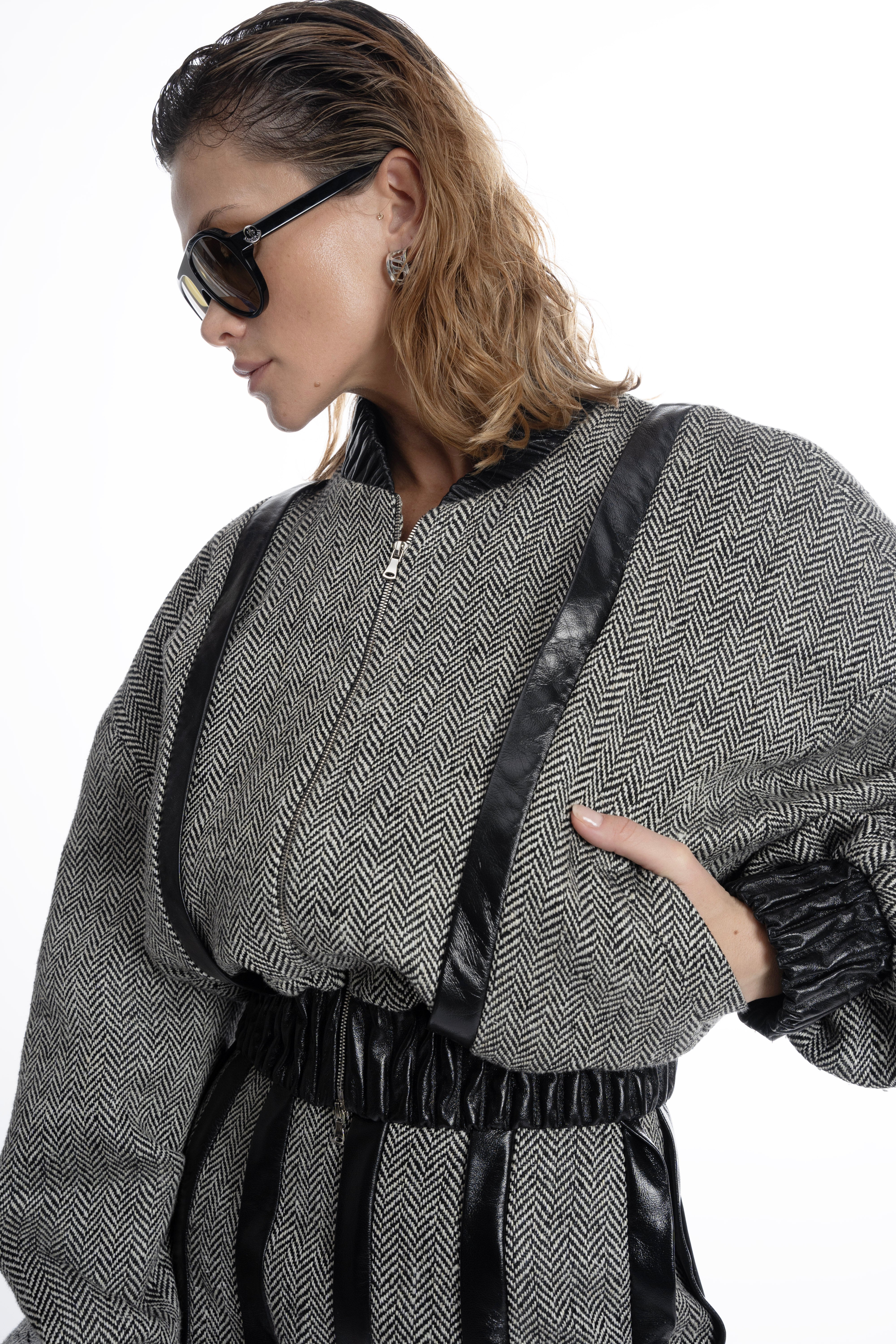 TWEED BOMBER