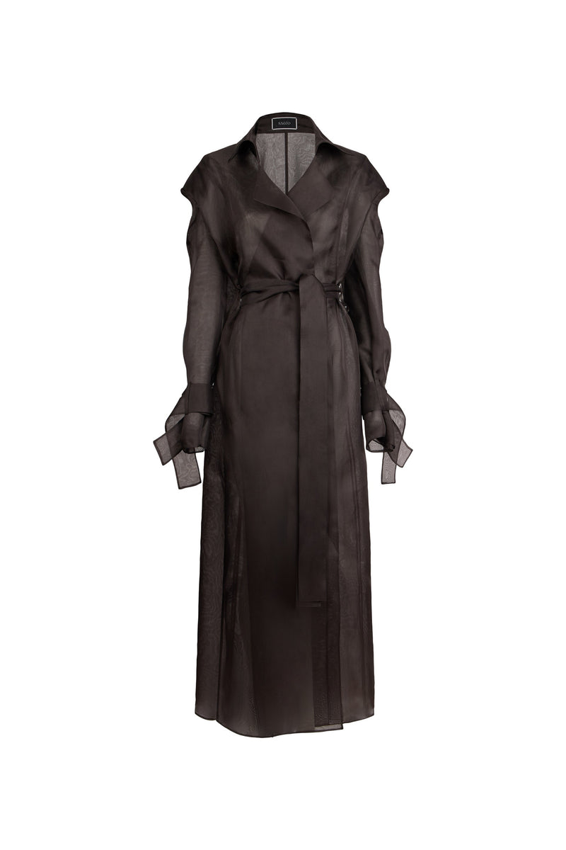 CLASSIC DOUBLE ORGANZA TRENCH