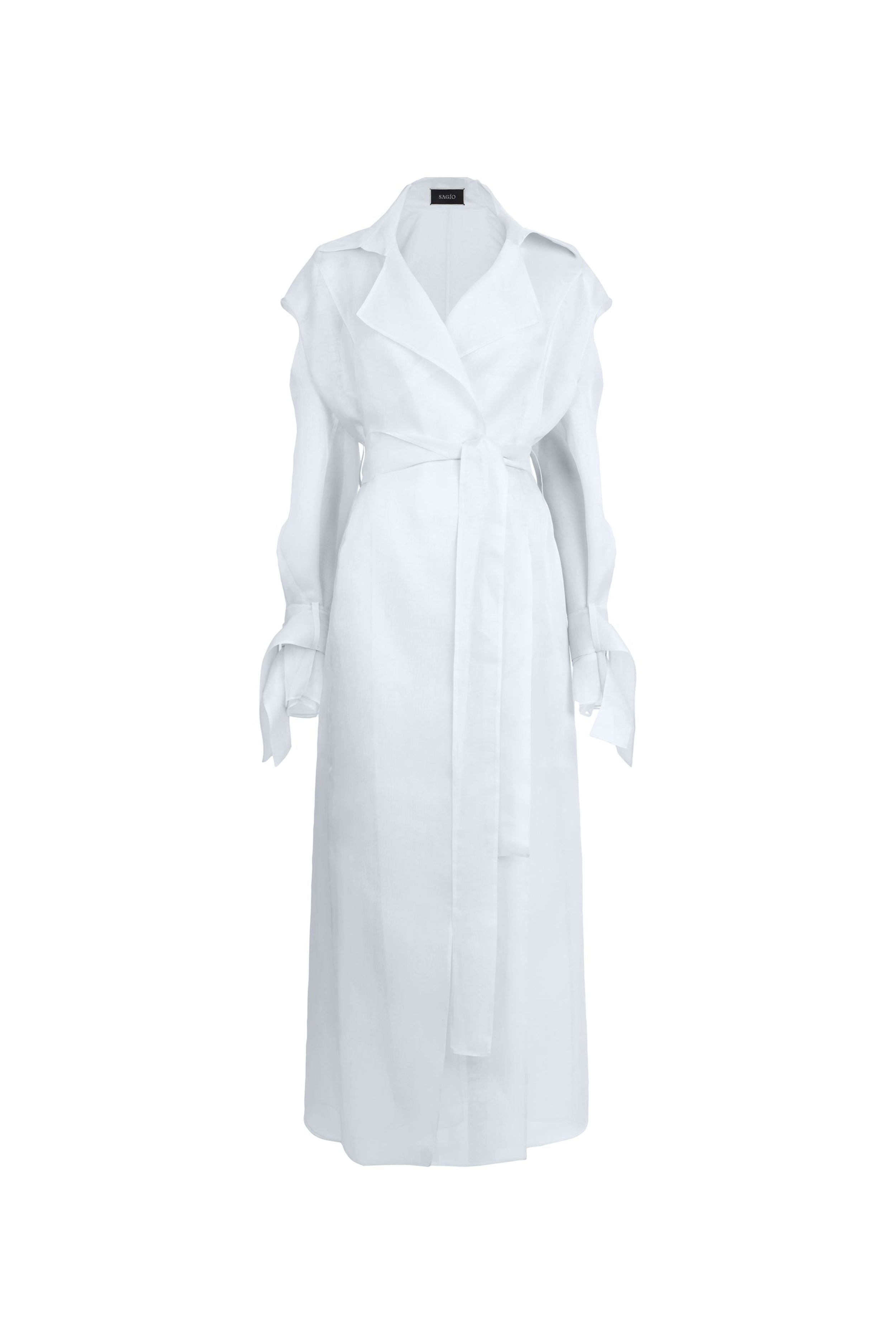 CLASSIC DOUBLE ORGANZA TRENCH