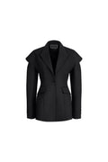 FALLING SHOULDERS BLAZER