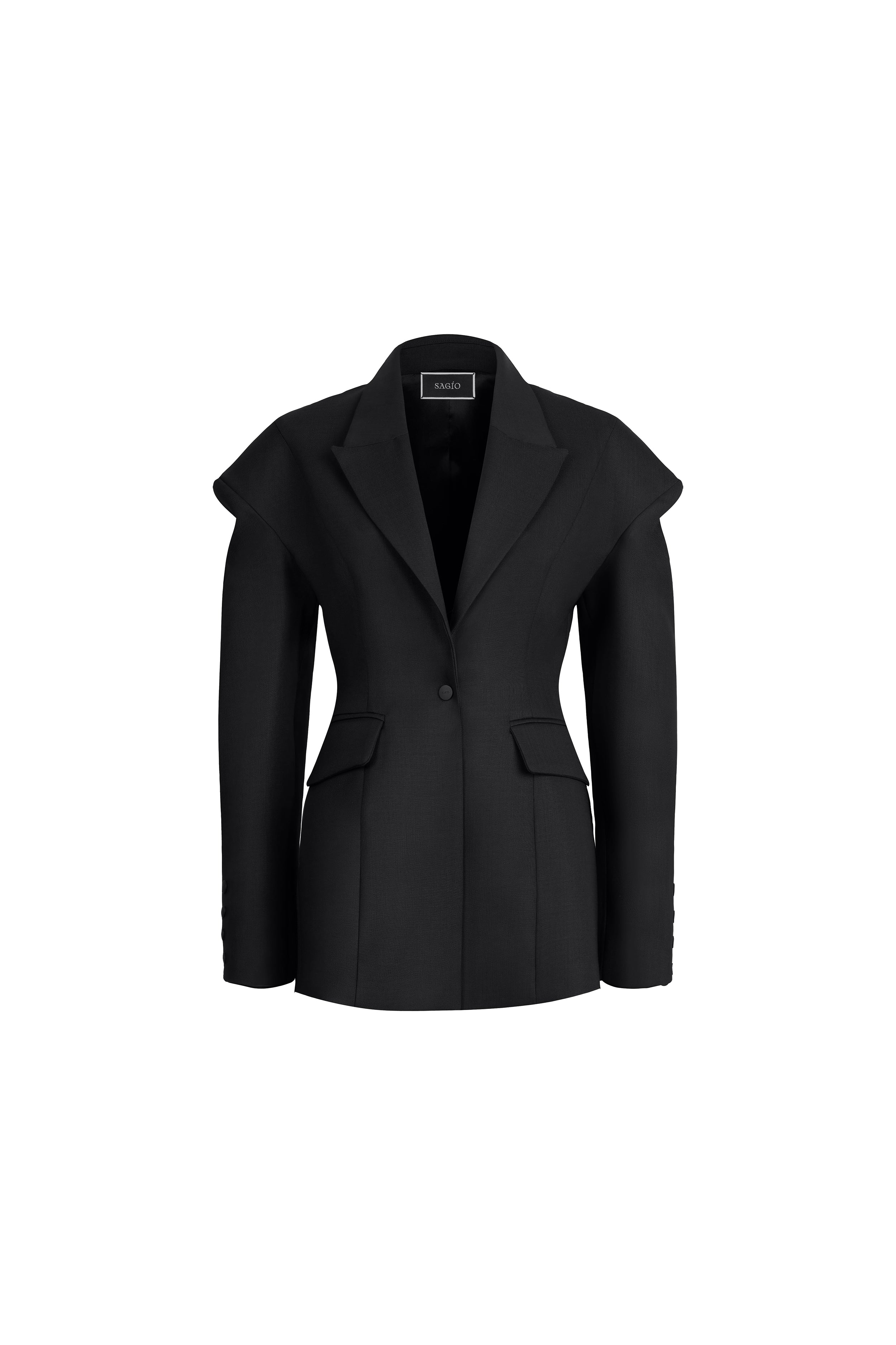 BLAZER CON SPALLE RIBASSATE
