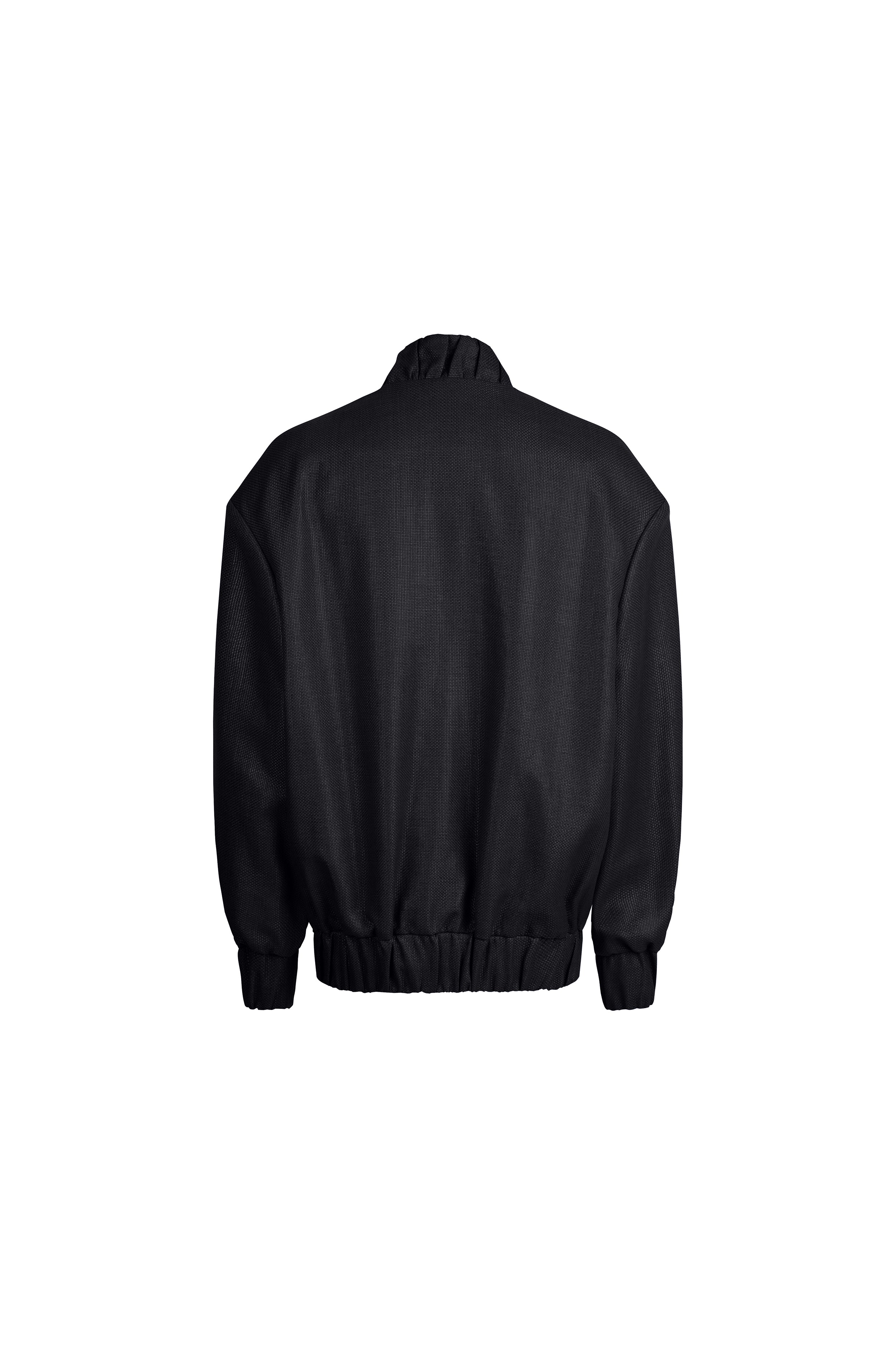 BOMBER OVERSIZE IN RAFIA