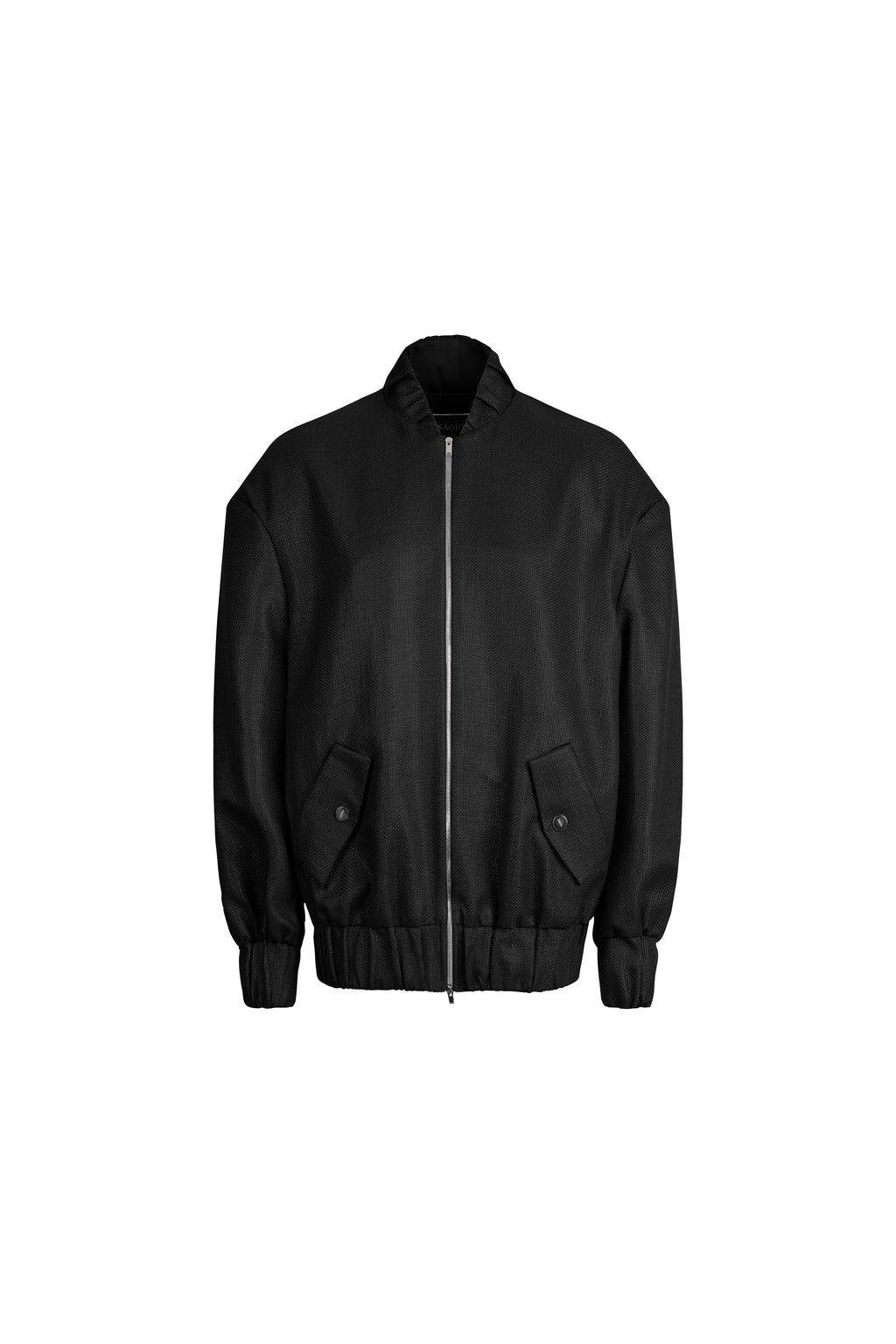 OVERSIZE RAFFIA BOMBER