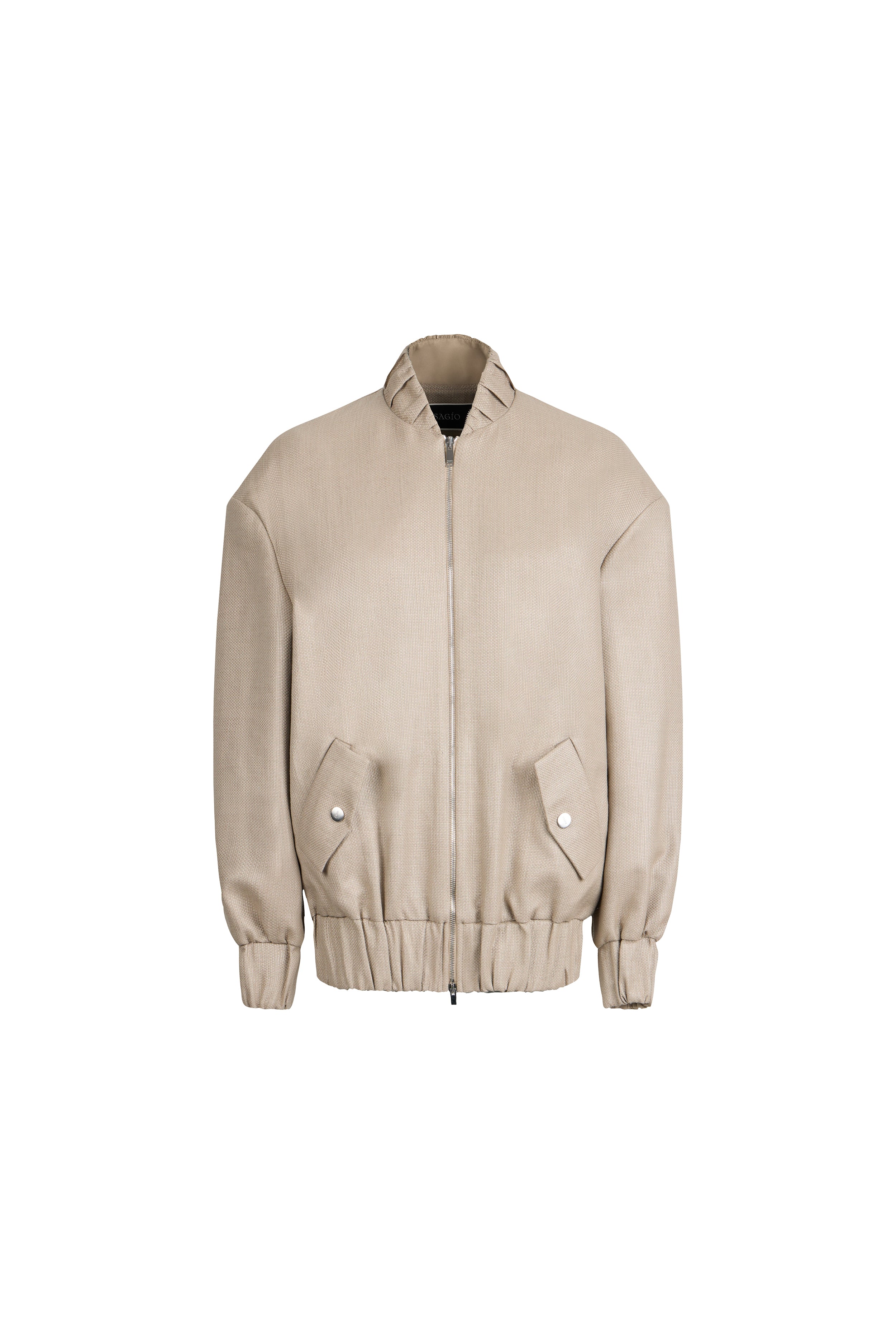 BOMBER OVERSIZE IN RAFIA