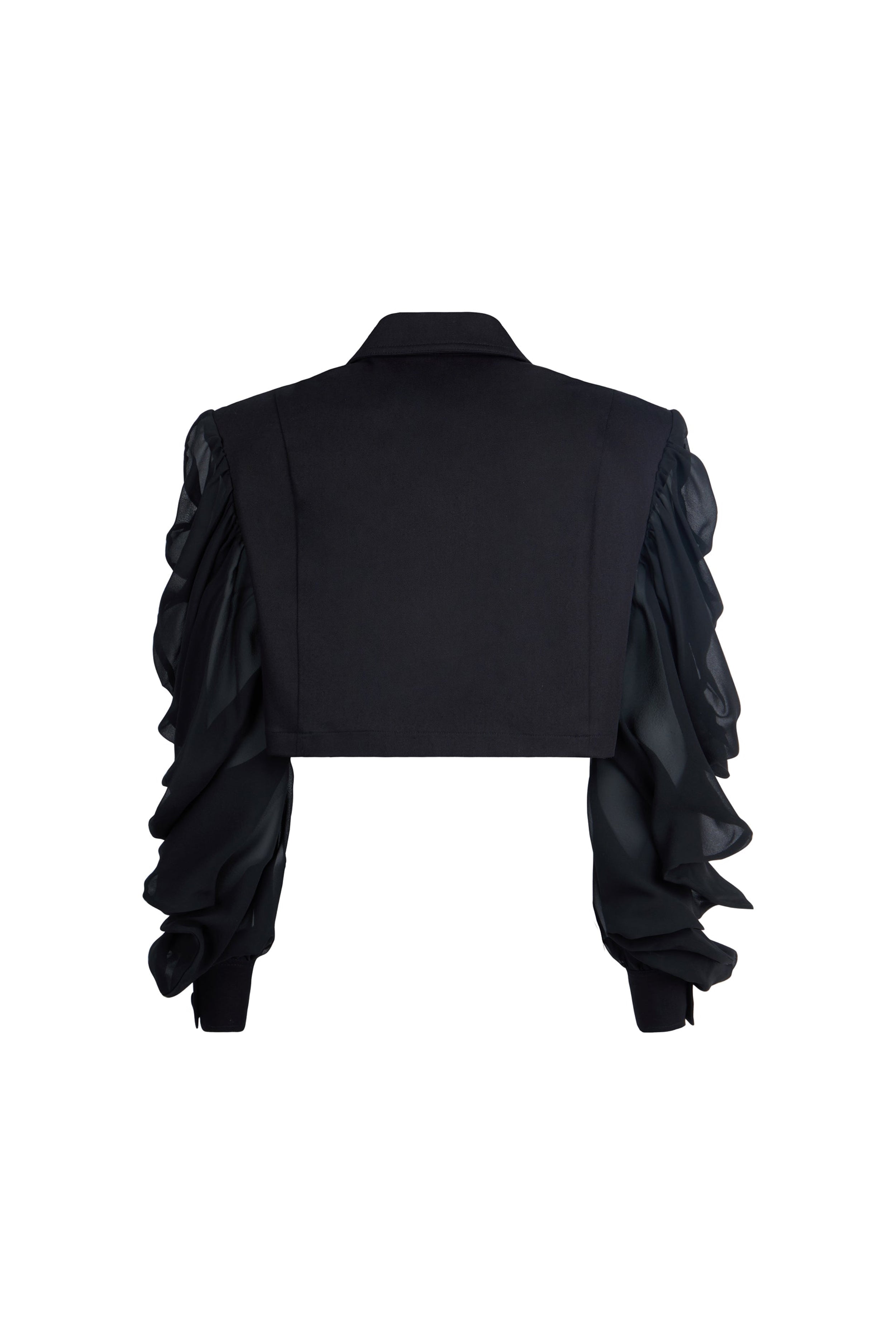 MEDUSA CHIFFON SLEEVES SHIRT