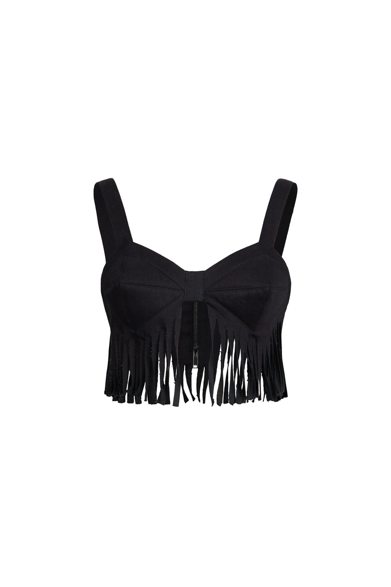 CUPOLA FRINGE BUSTIER