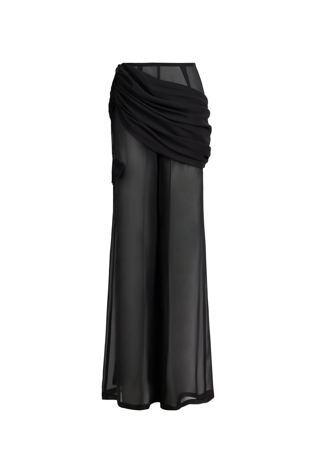 TRANSPARENT PALLA TROUSERS
