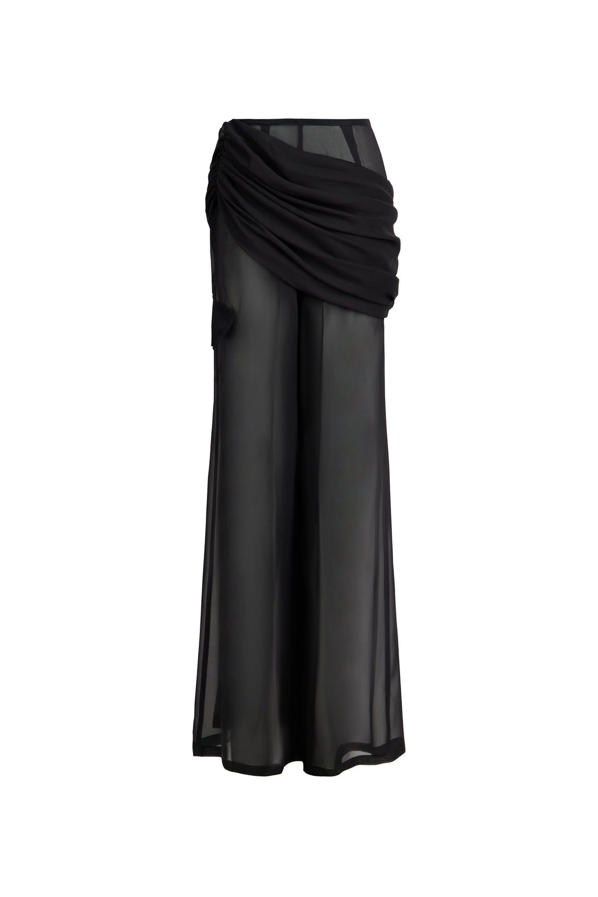 TRANSPARENT PALLA TROUSERS