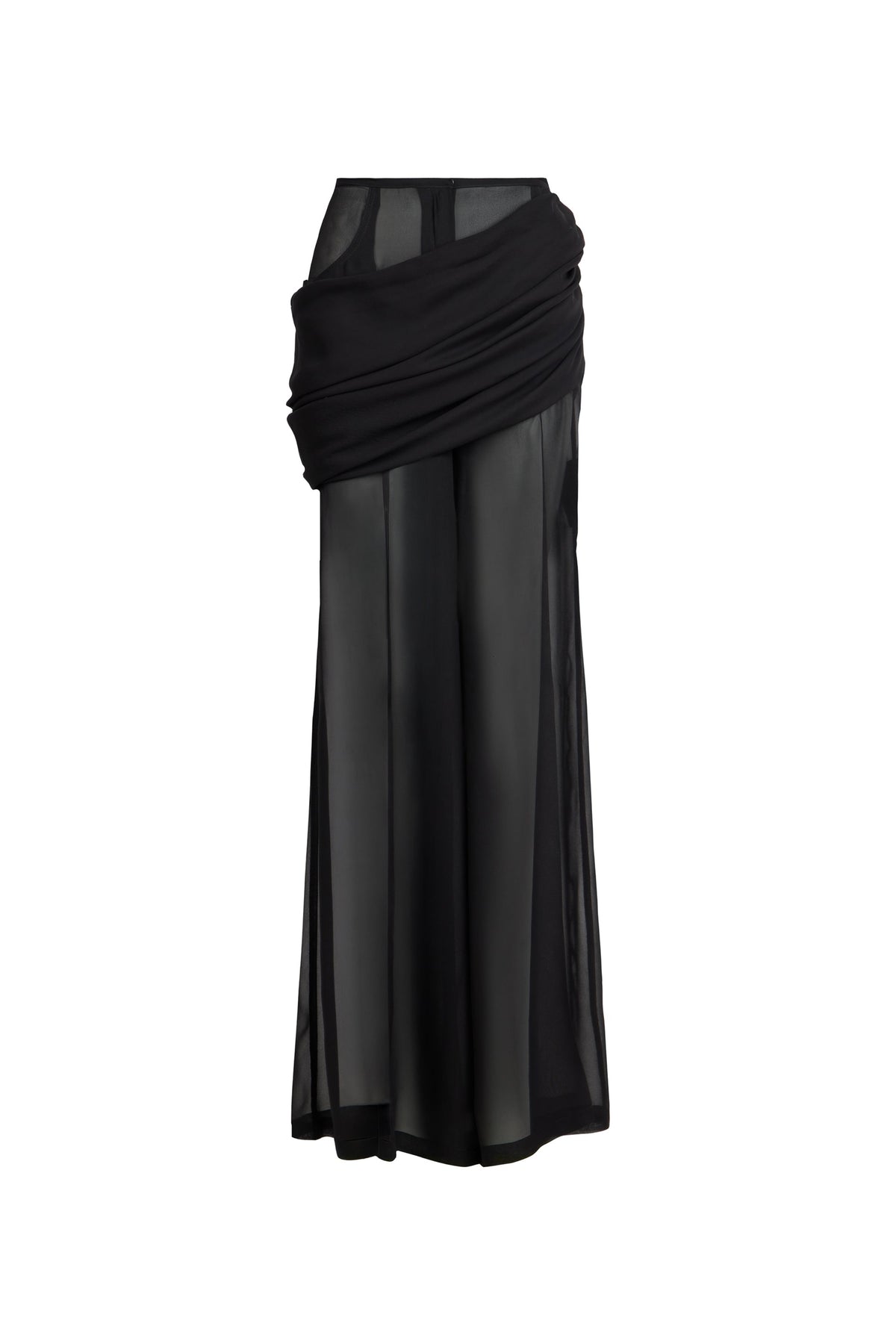 TRANSPARENT PALLA TROUSERS