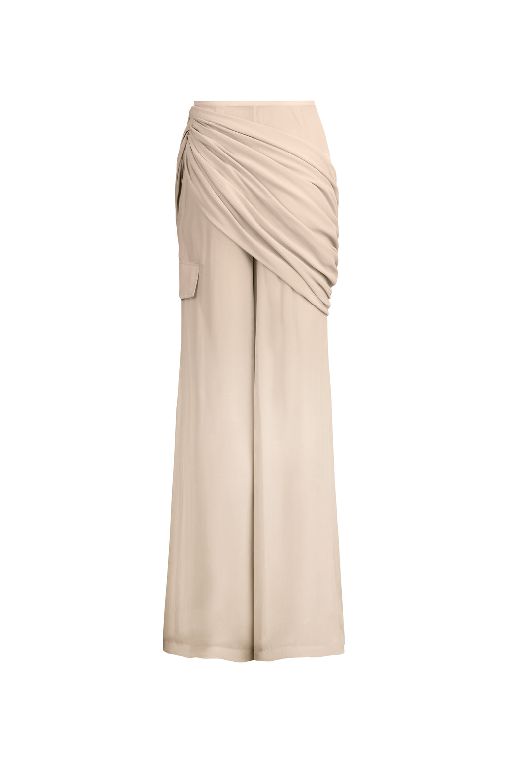 TRANSPARENT PALLA TROUSERS