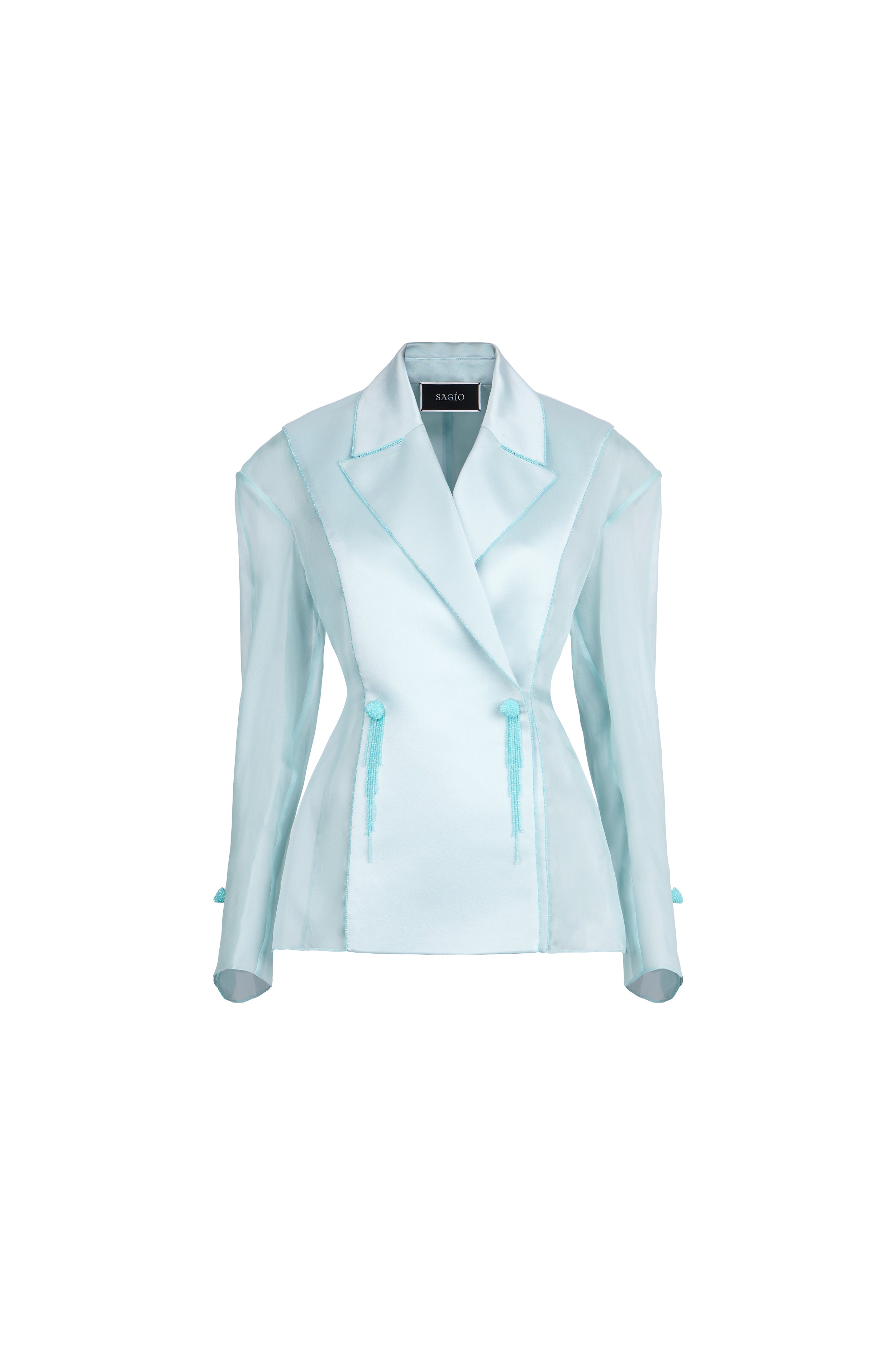 GIACCA DOPPIO PETTO IN ORGANZA