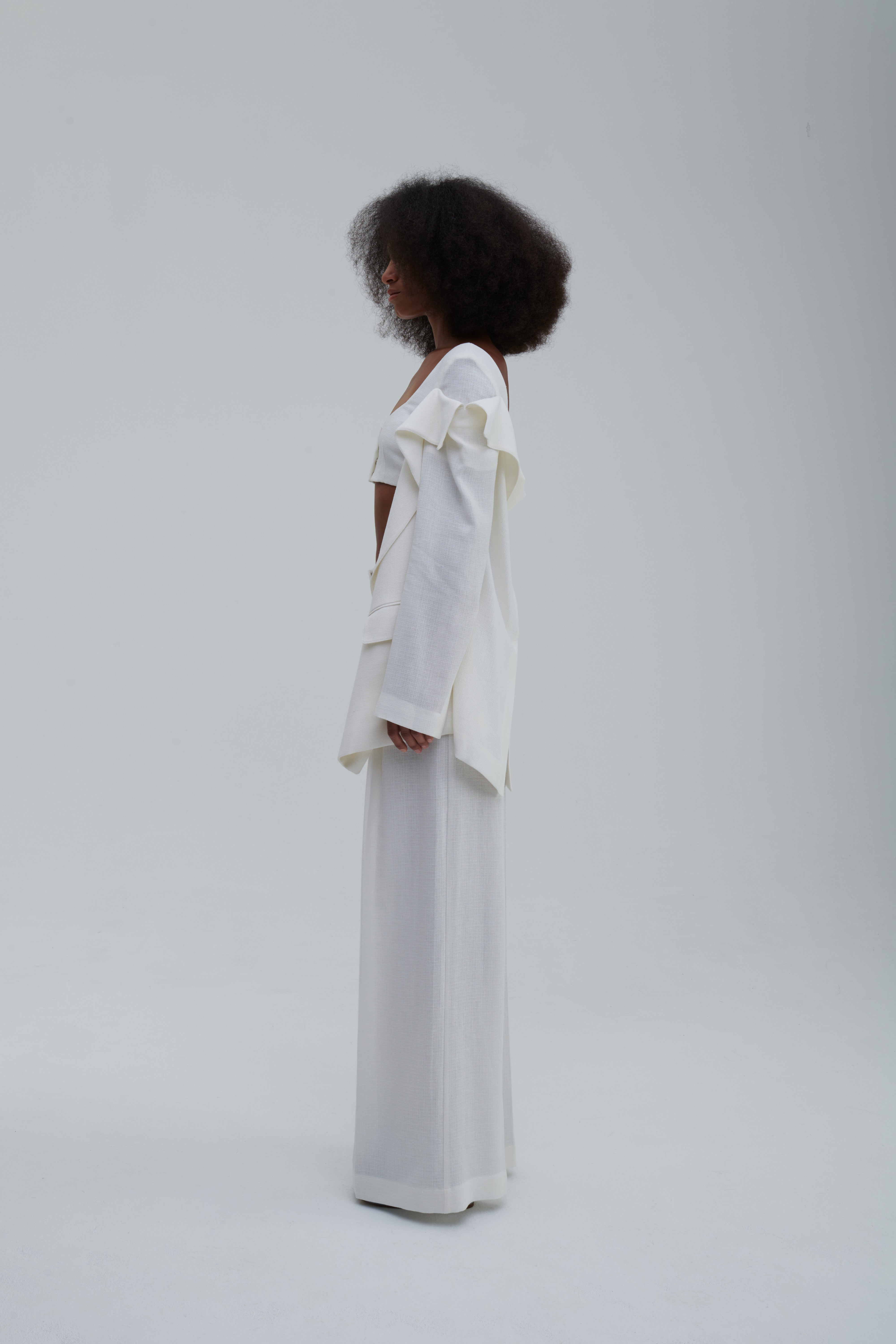 CLASSIC TWEED LINO TROUSERS