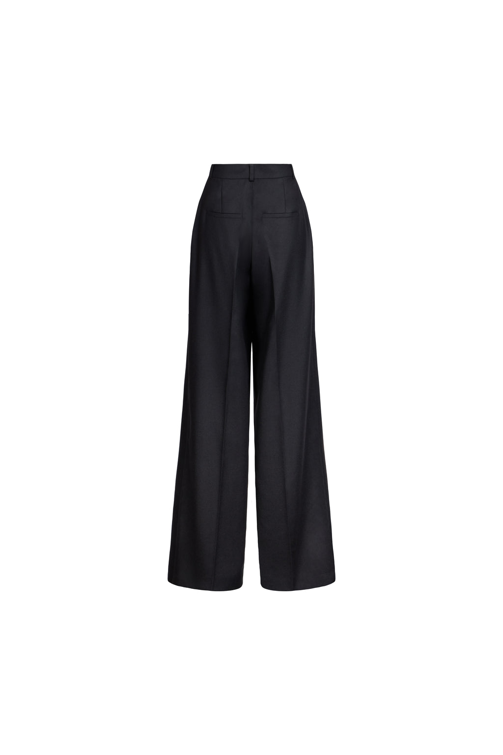 PALAZZO CREASED TROUSERS