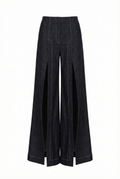 DENIM SLITS TROUSERS