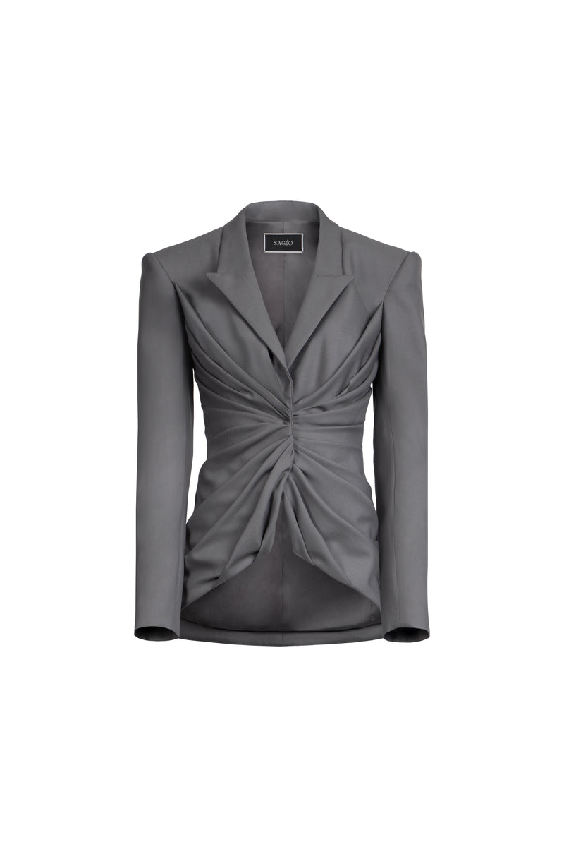 SCULPTED FOLD BLAZER