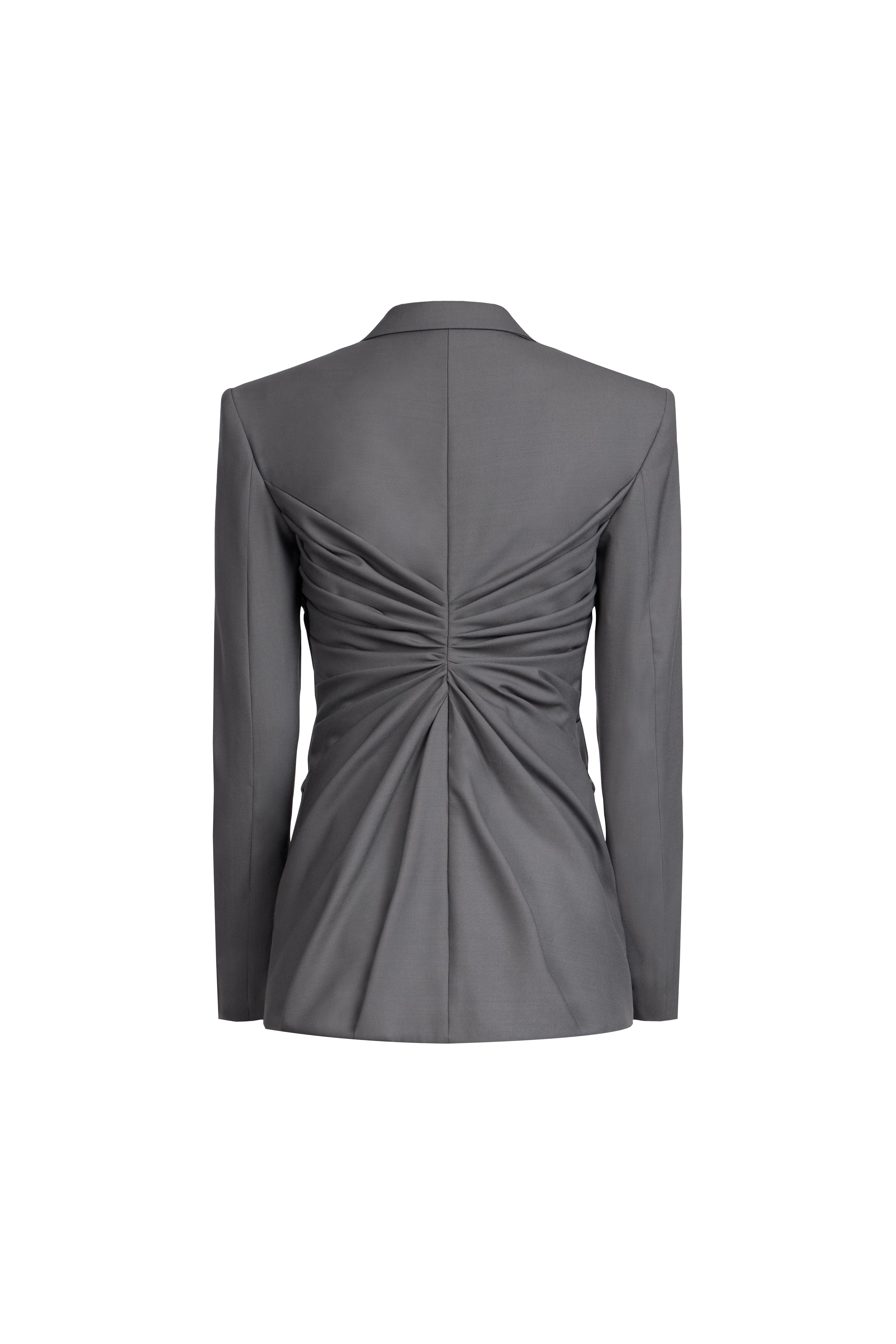 SCULPTED FOLD BLAZER